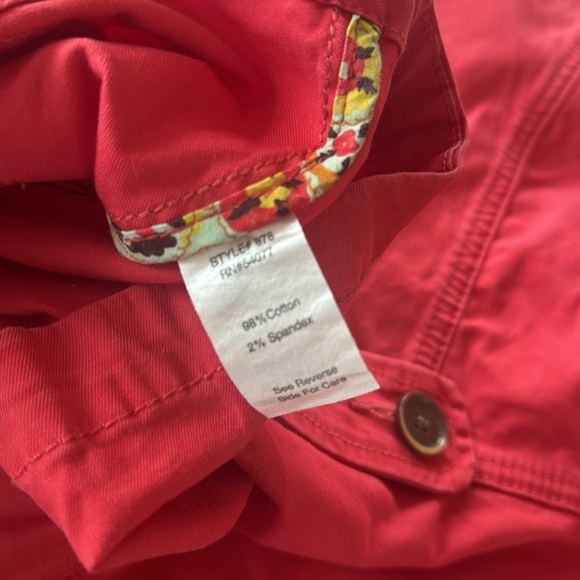 Cabi Pink Blazer Size 6 Preppy Cotton Blend Long Sleeve Career One Button - Picture 7 of 7